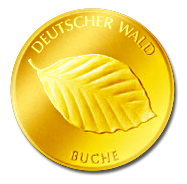 20 Goldeuro Buche Deutscher Wald