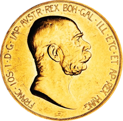 100 Kronen / Corona Goldmünze Österreich