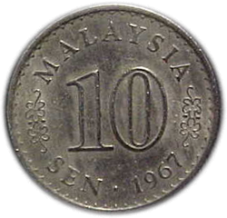 Malaysische Münze