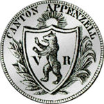 1809 1/2 Frank 5 Batzen Silber Münze 