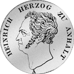 2 Taler Stück Vereins 1840 Silber Münze