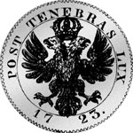 1723 3 Livres Silber Münze Genf 