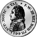 Kleiner Taler Silber Münze 21 Batzenstück 1799
