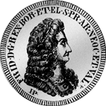 1713 Silber Münze Taler Stück Neuburg 