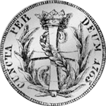 1763 Silber Münze 10 Bätzner 1 Frank 
