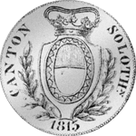 1813 Silber Münze Neutaler 4 Franks