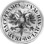 1622 Silber Münze Taler 2 1/2 Gulden schweizer Zug 