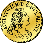 Gold Münze Dukaten 1719