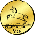 Dukat Gold Münze 1777