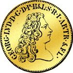 Gold Münze Dukat 1712 
