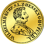Luisdór Wilhelmsdór Einfache Pistole Gold Münze 1829