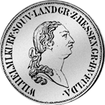 Reichs Taler 1819 Münze Silber 