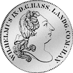 Münze Silber Spezies Taler Konventions Taler 1796