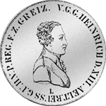 Konventions Silber Taler Spezies 1812 Münze