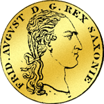 Münze Gold Doppel Pistole 1817