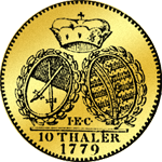 Pistole Doppel Gold Münze 1779