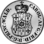 Rückseite 1/12 Kurant Reichs Taler Münze Silber 1737