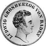 Gulden Stück Silber Münze 1826