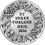 Taler Kronen Silber Münze 1836
