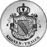 Kronen Taler 1819 Silber Münze