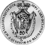 1778 6 Batzen Stück Silber Münze