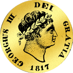1 Pfund Sovereign 1817 Gold Münze 1817
