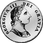 1762 Münze Silber 1/4 Schilling