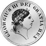 Bank Token 1 1/2 Schilling 1813 Münze Silber 