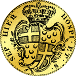 1767 Münze Gold 4 facher Zechino 20 Scudi