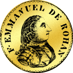 5 Scudi 1/2 Louisdór 1782 Gold Münze