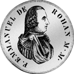 1796 Silber Münze Scudo Taler Tari 12 