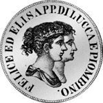 5 Franchi 1808 Silber Münze