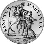 Silber Scudo Taler Münze Lire 7 1756