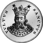 Barbone 12 Soldi 1725 Silber Münze
