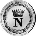 1813 Silber Münze Centessimi 10 