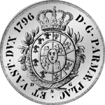 1796 Rückseite Dukaten Silber Münze