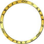 1822 Umschrift Münze Gold 40 Lira