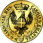 1744 Dukaten Zechine Gold Münze