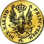 1790 Halbe Dopia Nuova Gold Münze