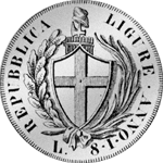 Scudo Taler Silber Münze 1798