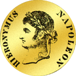 1813 d´or Napoleon Gold Münze 