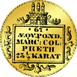 1807 Dukat Münze Gold