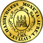 1740 Gold DUkaten Münze 