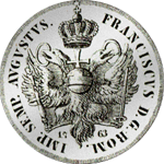 Silber 1763 Münze Banco Spezies Taler 