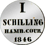 1846 Münze Silber Schilling Kurant 1