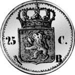 1826 Gulden Stück Silber Münze 1/4