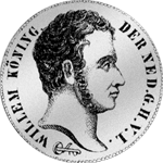 1823 Gulden Stück Münze Silber 3