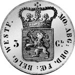 1764 Stück Silber Münze Gulden 3