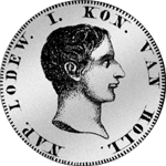 1808 Stück Gulden Münze Silber 2 1/2