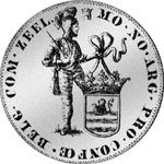 Seeländischer Taler Silber Münze 1748